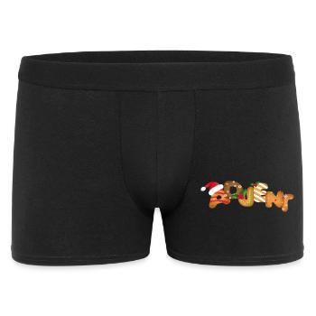 Advent - Männer Boxer Shorts - Schwarz - Vorne
