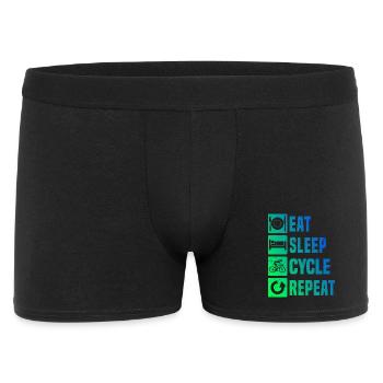 Geschenkidee für einen Roadbike mit Roadbike - Männer Boxer Shorts - Schwarz - Vorne