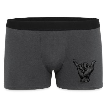 Détendez-vous la main du surfeur - Boxer Homme - charbon - Devant