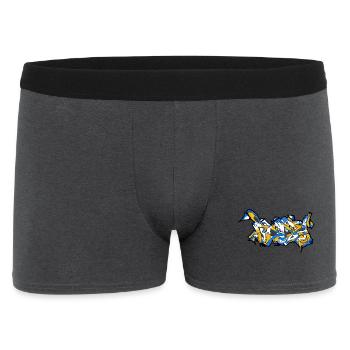 FCCZJ graffiti - Men's Boxer Shorts - charcoal grey - Front