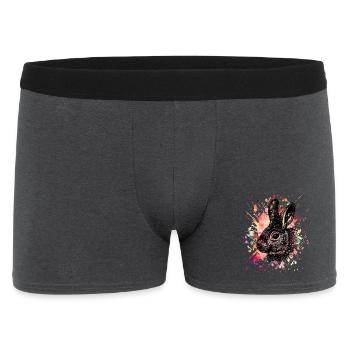 Hase - Männer Boxer Shorts - Anthrazit - Vorne