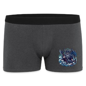 Viking Logo - Boxer Homme - charbon - Devant
