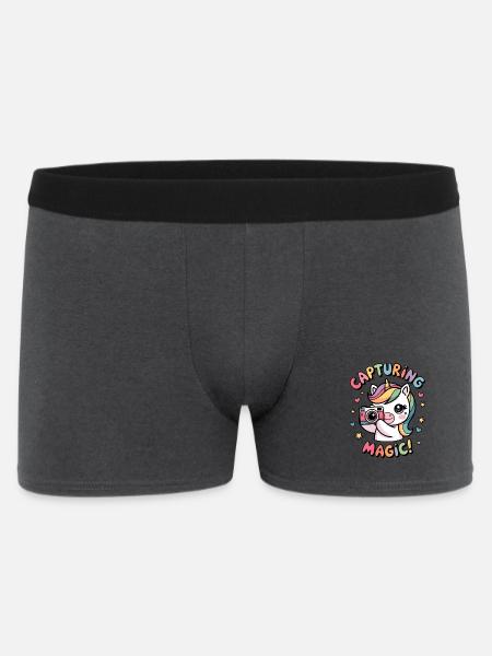 Capturing Magic! - Men's Boxer Shorts - charcoal grey