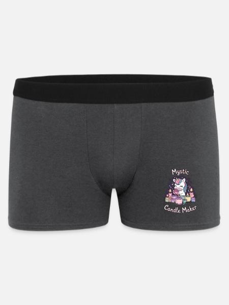 Mystic Candle Maker. - Men's Boxer Shorts - charcoal grey