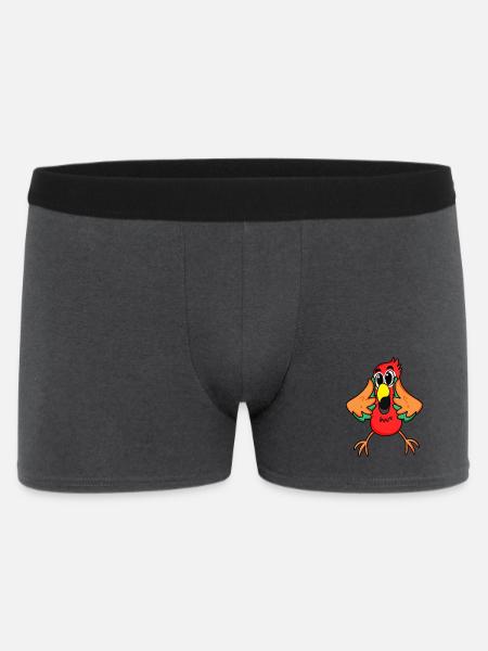 Parrot jungle - Men's Boxer Shorts - charcoal grey