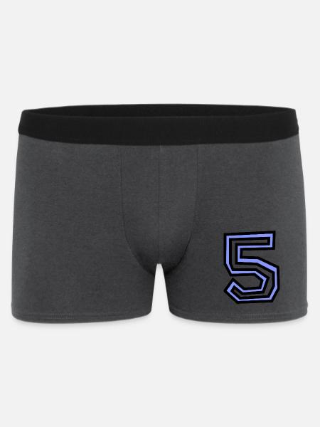 5. 5 YEARS - Men's Boxer Shorts - charcoal grey