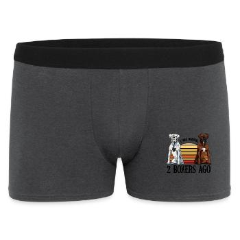 boxer - Men's Boxer Shorts - charcoal grey - Front