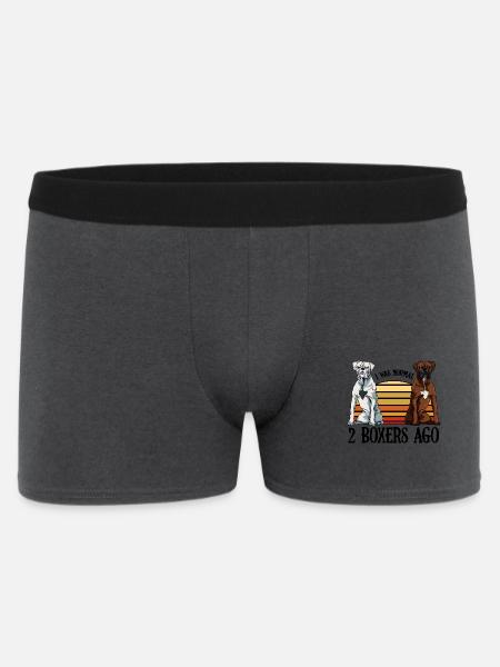 boxer - Men's Boxer Shorts - charcoal grey