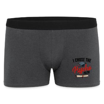 psychologist - Men's Boxer Shorts - charcoal grey - Front