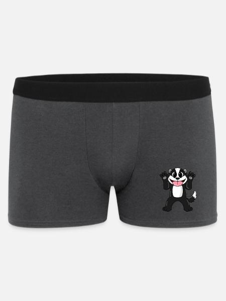 Badger - Men's Boxer Shorts - charcoal grey