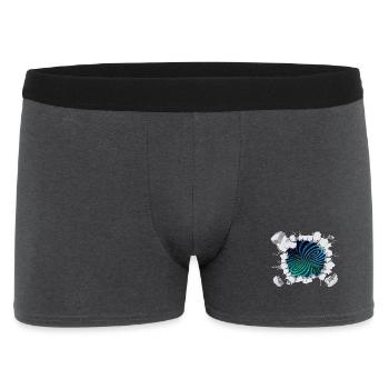 Matrix eddy current breaks out - Men's Boxer Shorts - charcoal grey - Front