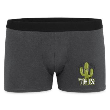 Je ne peux pas y toucher - Boxer Homme - charbon - Devant