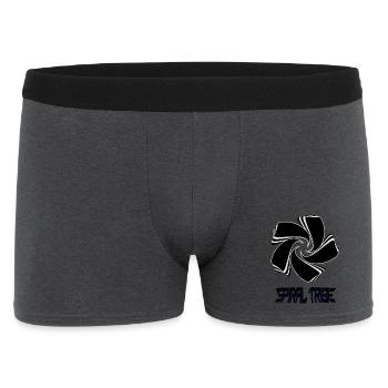 Spiral Tribe - Männer Boxer Shorts - Anthrazit - Vorne
