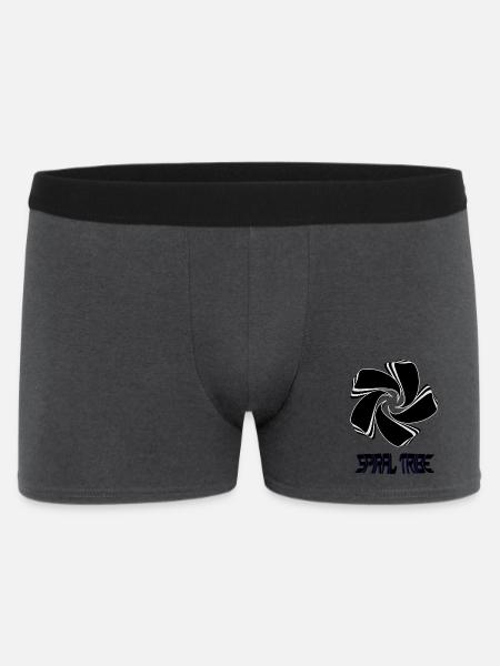 Spiral Tribe - Men's Boxer Shorts - charcoal grey