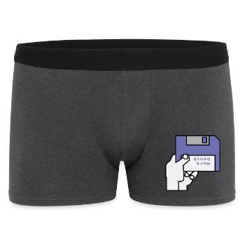 Work bench - Men's Boxer Shorts - charcoal grey - Front