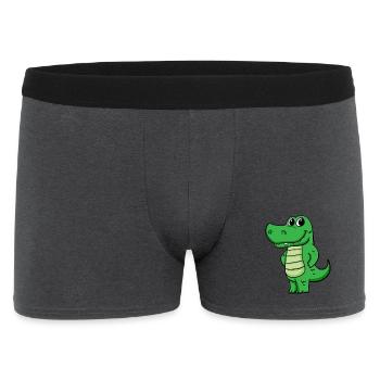 crocodile - Boxer Homme - charbon - Devant