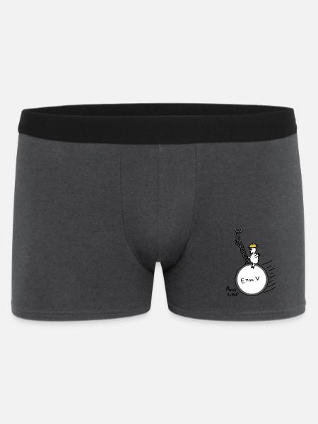 Physik Schof - Männer Boxer Shorts - Anthrazit