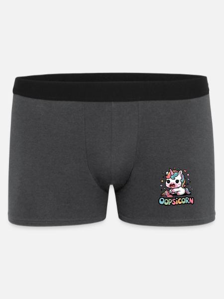 Oopsicorn - Boxer Homme - charbon
