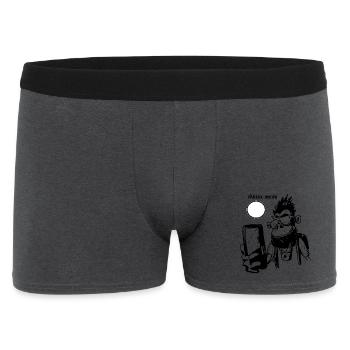 Chillax-Modus - Männer Boxer Shorts - Anthrazit - Vorne