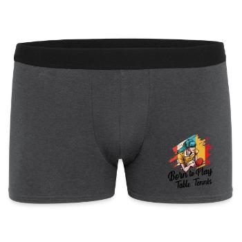 Table tennis - Men's Boxer Shorts - charcoal grey - Front
