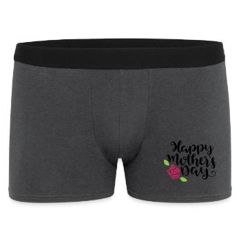 Fête des Mères - Boxer Homme - charbon - Devant
