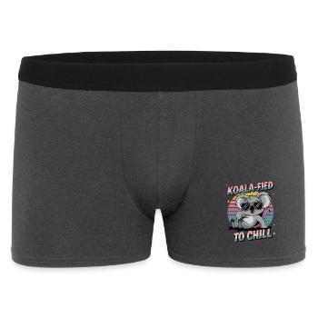Koala-fied To Chill - Boxer Homme - charbon - Devant