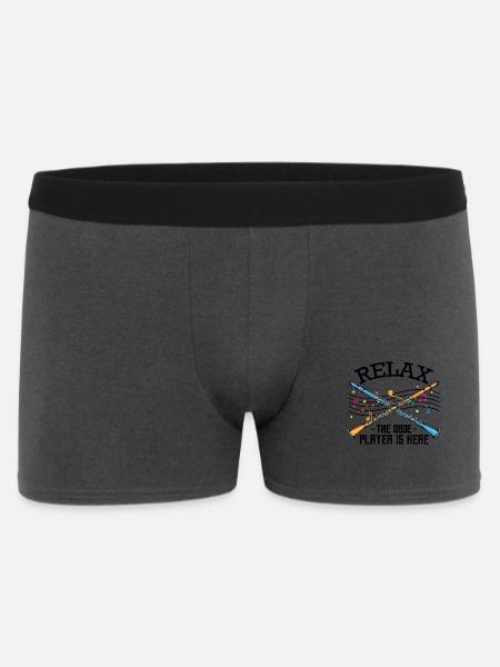 hautbois - Boxer Homme - charbon