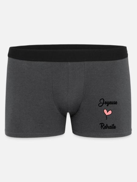 RETIREMENT. RETIREMENT. RETIRED - Men's Boxer Shorts - charcoal grey