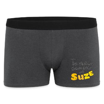 Suzee funny - Boxer Homme - charbon - Devant
