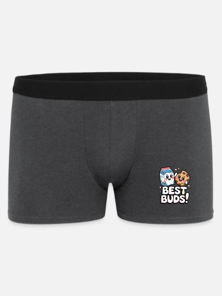 Best Buds! - Men's Boxer Shorts - charcoal grey