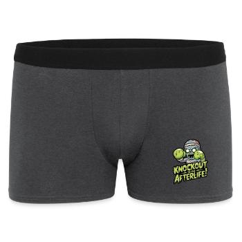 KO à la - Boxer Homme - charbon - Devant