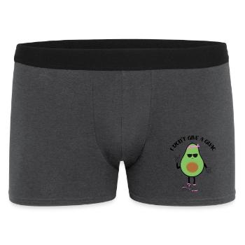 Sassy Avocado with Bandana - Men's Boxer Shorts - charcoal grey - Front