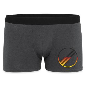 UNLIMITED GERMANY par Unlimited Apparel - Boxer Homme - charbon - Devant