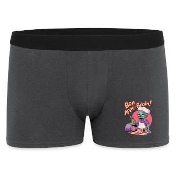 Bon Appé-cerveau ! - Boxer Homme - charbon - Devant