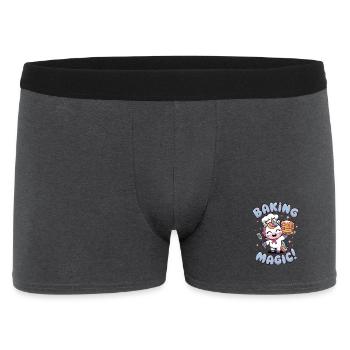 Baking Magic! - Men's Boxer Shorts - charcoal grey - Front