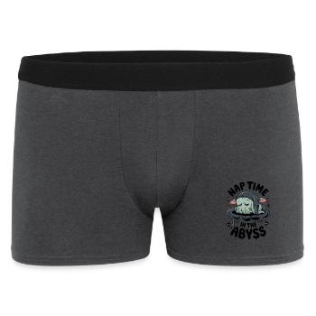 Nap Time In The Abyss - Men's Boxer Shorts - charcoal grey - Front