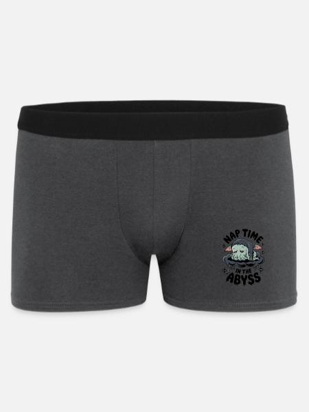 Nap Time In The Abyss - Men's Boxer Shorts - charcoal grey