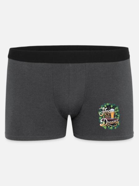 Hops And Dreams - Men's Boxer Shorts - charcoal grey