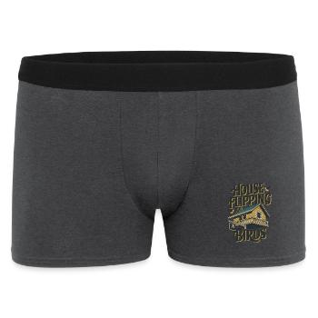 Retournement de maison pour les oiseaux - Boxer Homme - charbon - Devant