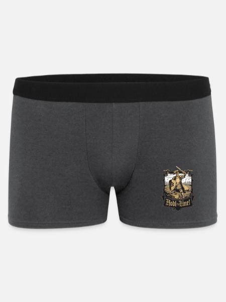 Hodl The Line! - Men's Boxer Shorts - charcoal grey
