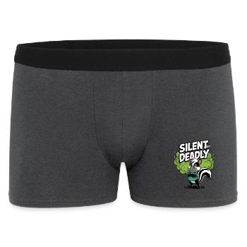 Silent But Deadly - Men's Boxer Shorts - charcoal grey - Front