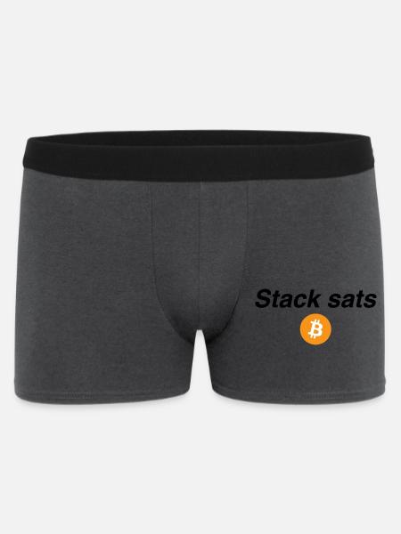 Stack sats - Männer Boxer Shorts - Anthrazit