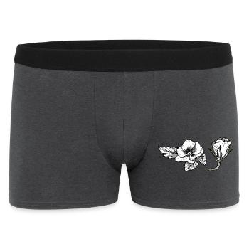 Pensée - Boxer Homme - charbon - Devant