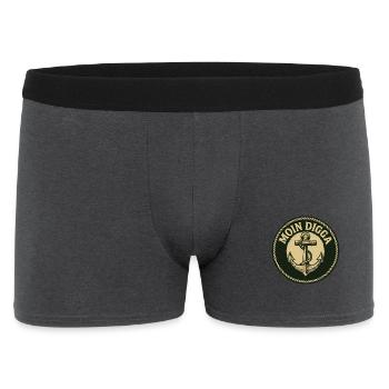 Moin Digga Anchor - Boxer Homme - charbon - Devant