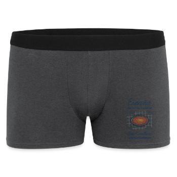 Kastilische Suppe - Männer Boxer Shorts - Anthrazit - Vorne