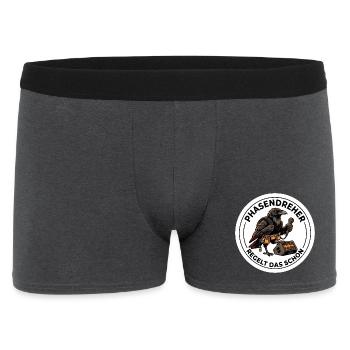 Tontechniker Phasendreher PA System - Männer Boxer Shorts - Anthrazit - Vorne