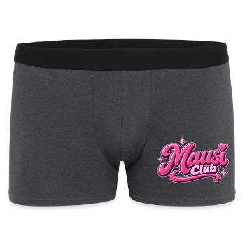 Mausi Club Y2K - Männer Boxer Shorts - Anthrazit - Vorne