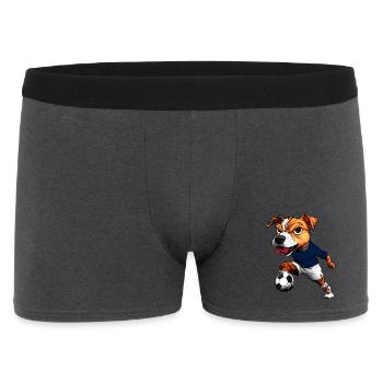 JRT Fussball - Männer Boxer Shorts - Anthrazit - Vorne