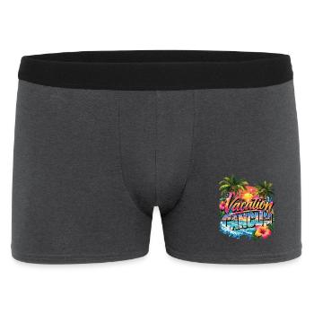 Cancun-Urlaubsuntergang - Männer Boxer Shorts - Anthrazit - Vorne
