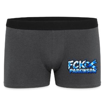 Kampf Parkinson Graffiti - Männer Boxer Shorts - Anthrazit - Vorne